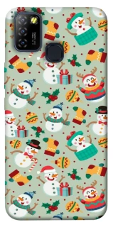 Чехол на Infinix Hot 10 Lite Новогодний v2 фото 1 из 1