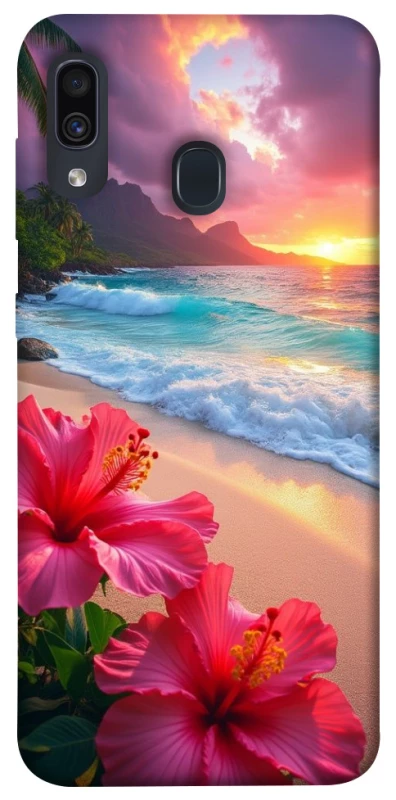 Чехол на Samsung Galaxy A20 / A30 Flowers v21 фото 1 из 1