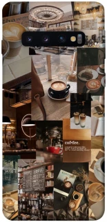 Чехол на Samsung Galaxy S10 Coffee collage ver.2 фото 1 из 1