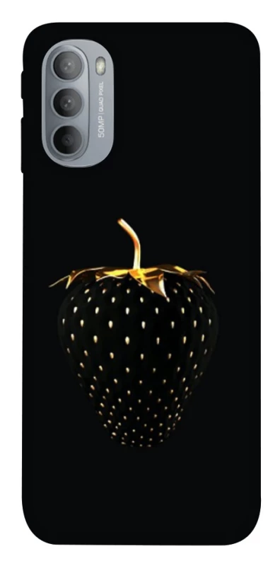 Чохол на Motorola Moto G31 Чорна полуниця фото 1 з 1