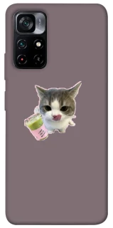 Чохол на Xiaomi Poco M4 Pro 5G cat matcha фото 1 з 1