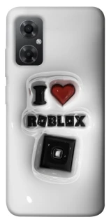 Чохол на Xiaomi Redmi Note 11R I love Roblox фото 1 з 1