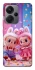 Чехол на Xiaomi Redmi Note 13 Pro+ Labubu twins ver.3 фото 1 из 1