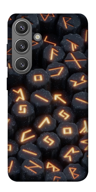 Чехол на Samsung Galaxy S24+ Огненые руны фото 1 из 1