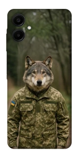 Чехол на Samsung Galaxy A06 Волк защитник фото 1 из 1