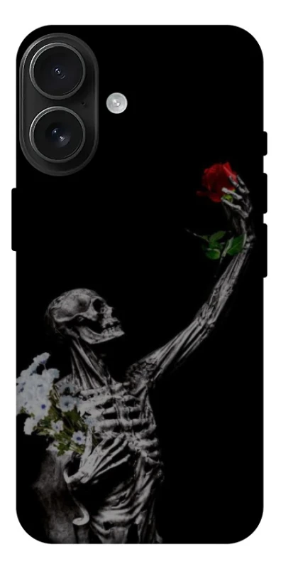 Чохол на Apple iPhone 17 (6.3") Skeleton vs Rose фото 1 з 1