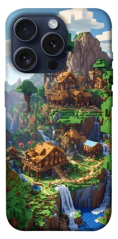 Чохол на Apple iPhone 15 Pro (6.1") Minecraft universe фото 1 з 1