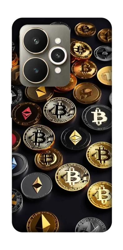 Чохол на Realme 15 Many coins фото 1 з 1