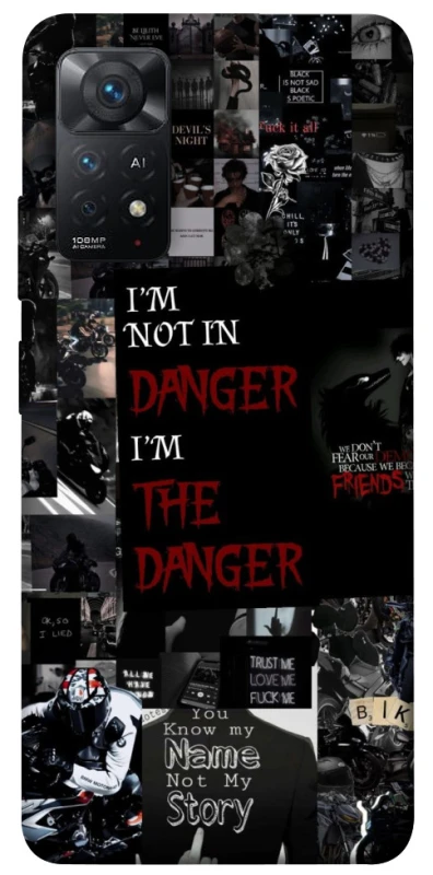 Чехол на Xiaomi Redmi Note 11 Pro 4G/5G Danger collage фото 1 из 1