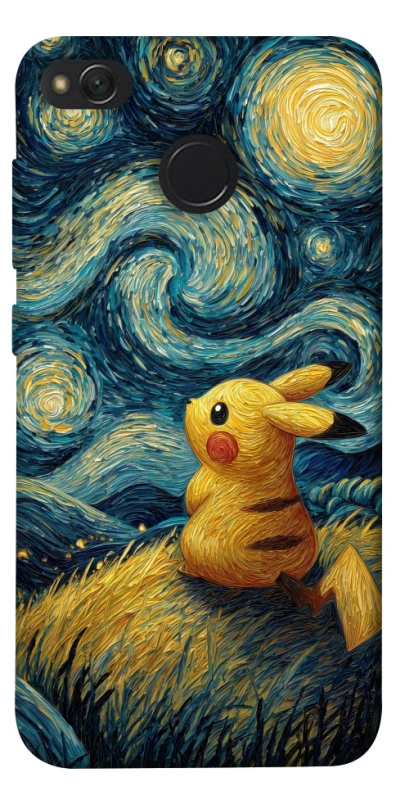 Чохол на Xiaomi Redmi 4X Pikachu and Van Gogh фото 1 з 1