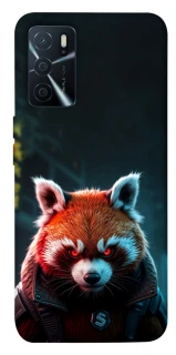 Чохол на Oppo A16s / A16 Cyber Red Panda фото 1 з 1