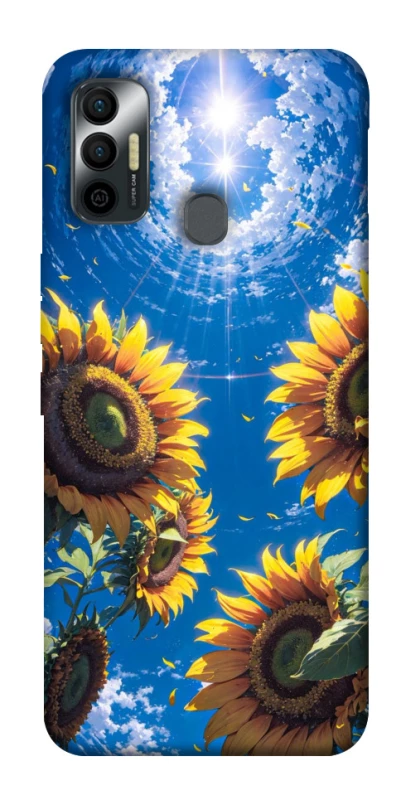 Чохол на TECNO Spark 7 Sunflowers фото 1 з 1