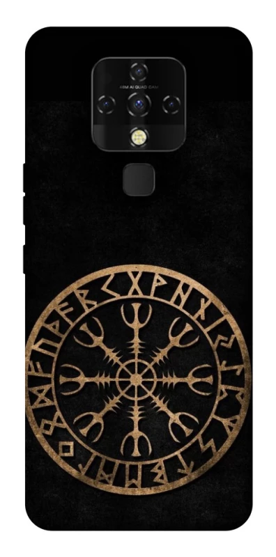 Чехол на TECNO Camon 16 SE Рунический круг v2 фото 1 из 1