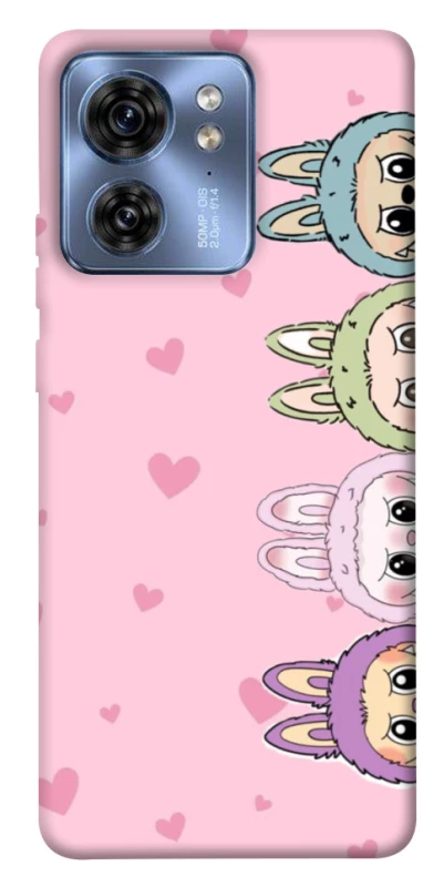 Чохол на Motorola Edge 40 All Labubu 4 фото 1 з 1