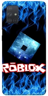 Чохол на Samsung Galaxy A71 Roblox Galaxy Flame Logo фото 1 з 1