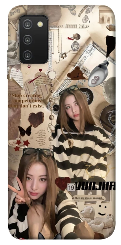 Чехол на Samsung Galaxy A03s Yunjin - LE SSERAFIM фото 1 из 1