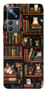 Чехол на Xiaomi 12T / 12T Pro Cats & Books фото 1 из 1
