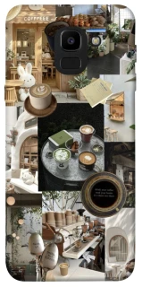 Чохол на Samsung J600F Galaxy J6 (2018) Coffee collage ver.4 фото 1 з 1