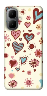 Чохол на Infinix Smart 10 Pretty hearts фото 1 з 1