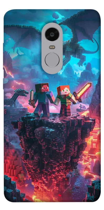 Чохол на Xiaomi Redmi Note 4X / Note 4 (Snapdragon) Minecraft v3 фото 1 з 1