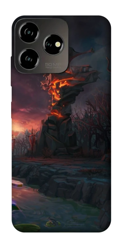 Чохол на ZTE Blade V50 Design 4G Dota road фото 1 з 1