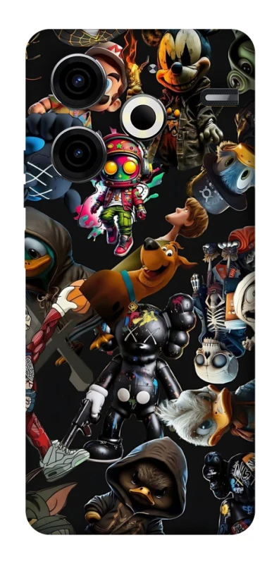 Чохол на TECNO Pova 6 Neo (LI6) Cartoons фото 1 з 1