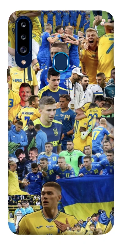 Чехол на Samsung Galaxy A20s UA-Football ver.6 фото 1 из 1