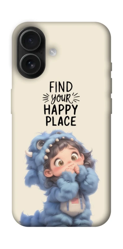 Чехол на Apple iPhone 16 Happy Place фото 1 из 1