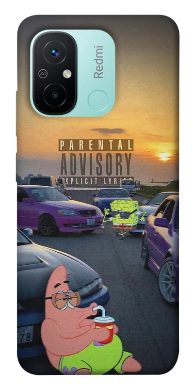 Чохол на Xiaomi Redmi 12C / Poco C55 Патрік на перегонах фото 1 з 1