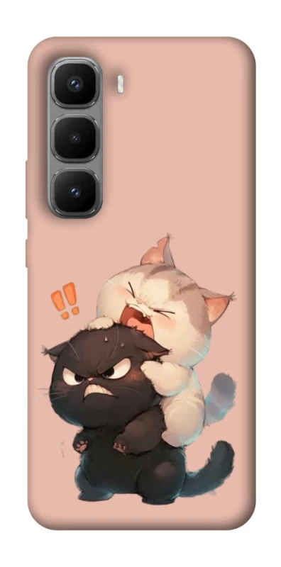 Чехол на Infinix Hot 60 Pro+ Сat and cat фото 1 Чехол на Infinix Hot 60 Pro+ Сat and cat фото 1 из 1