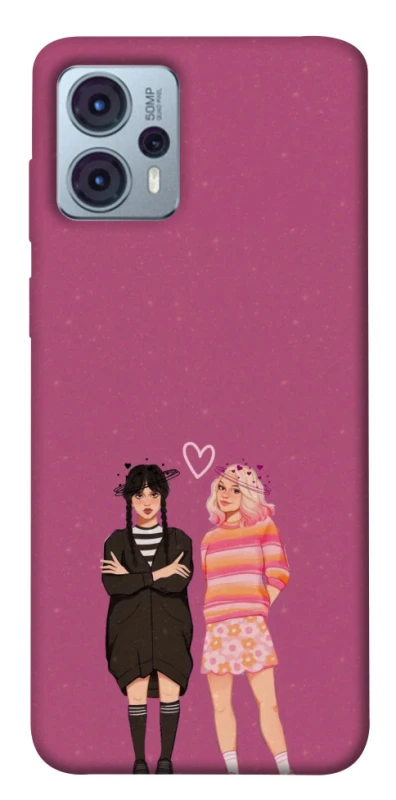 Чохол на Motorola Moto G23 Raven & Rainbow Wednesday фото 1 з 1