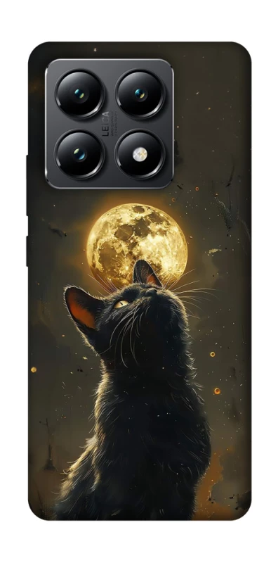 Чехол на Xiaomi 14T Кот под луной v2 фото 1 из 1