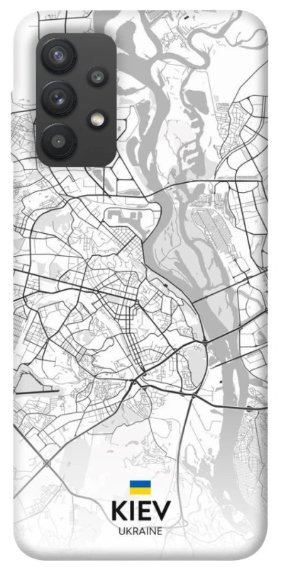 Чохол на Samsung Galaxy A32 (A325F) 4G Kiev white map фото 1 з 1