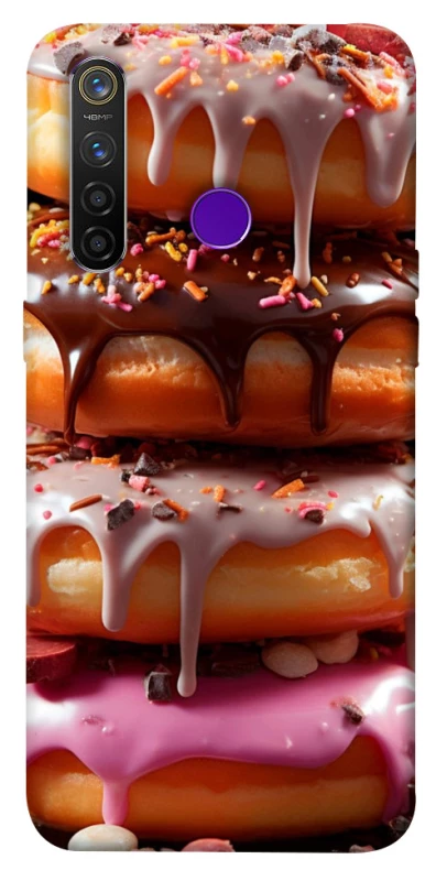 Чохол на Realme 5 Pro Пончики фото 1 з 1