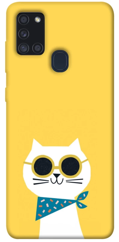 Чехол на Samsung Galaxy A21s Кот-муркот фото 1 из 1