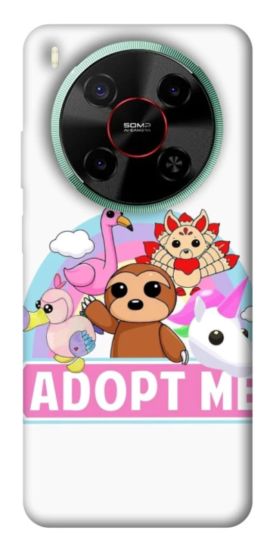 Чехол на ZTE Nubia V70 Max Adopt Me Pets Logo фото 1 из 1