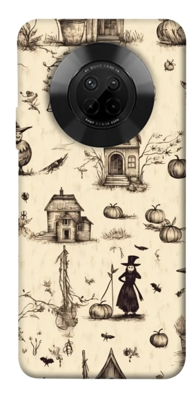 Чохол на Huawei Y9a Halloween aesthetic ver.1 фото 1 з 1
