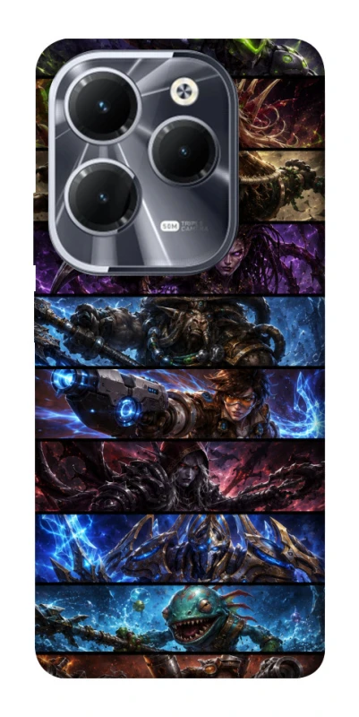 Чохол на Infinix Hot 40 Pro Blizzard ver.2 фото 1 з 1