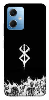 Чохол на Xiaomi Redmi Note 12 5G Berserk skeletons фото 1 з 1