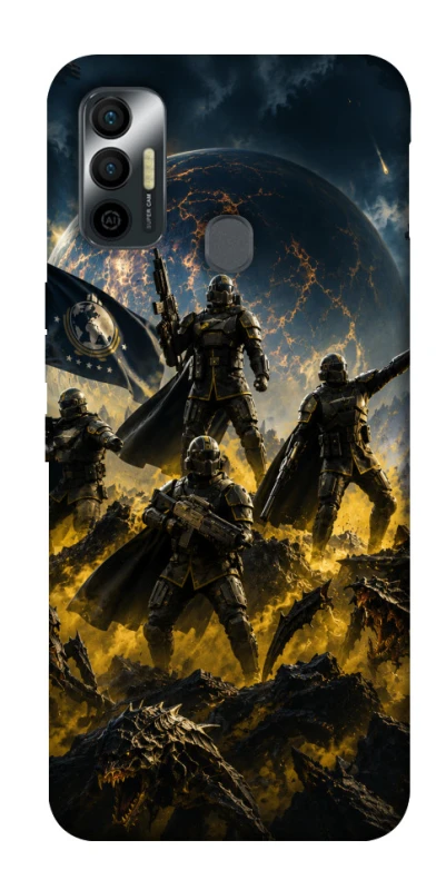 Чохол на TECNO Spark 7 HELLDIVERS фото 1 з 1