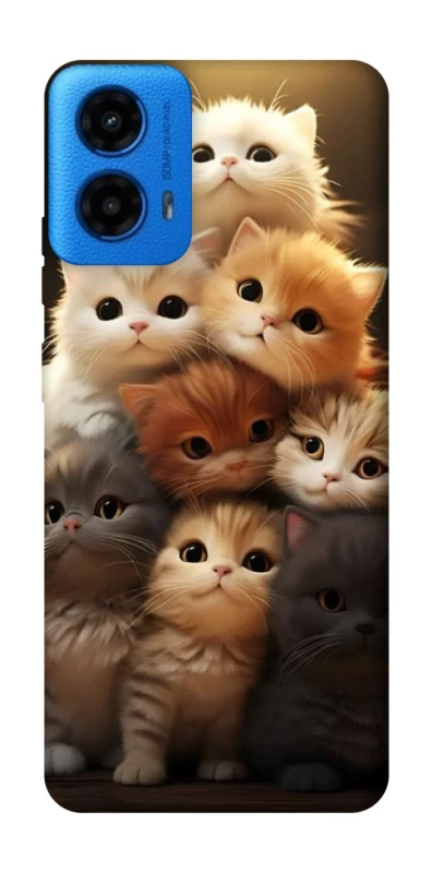 Чехол на Motorola Moto G45 Чехол Kittie Love v2 фото 1 из 1