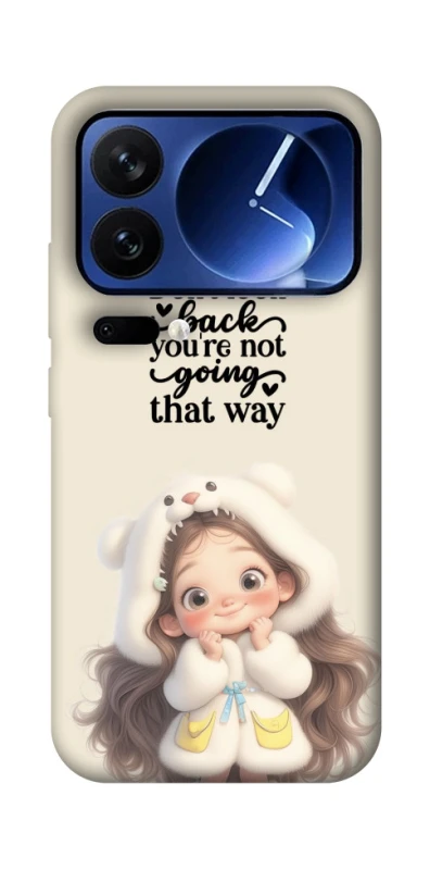 Чохол на Xiaomi Poco F7 Ultra Don't look back фото 1 з 1