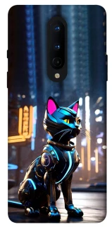 Чохол на OnePlus 8 Cyber cat фото 1 з 1