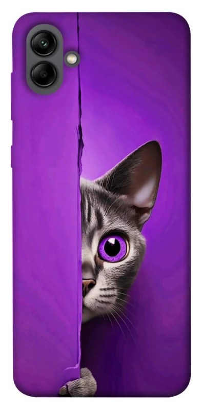 Чохол на Samsung Galaxy A04 Кіт-підглядач фото 1 з 1
