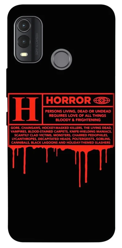 Чохол на Nokia G11 Plus Horror Halloween фото 1 з 1