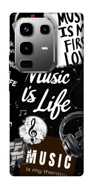 Чохол на Infinix Note 50 Pro Music is Life фото 1 з 1