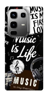 Чехол на Infinix Note 50 Pro Music is Life фото 1 из 1