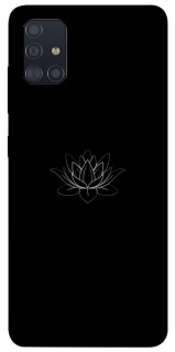 Чохол на Samsung Galaxy A51 Black Lotus фото 1 з 1