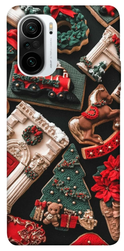 Чохол на Xiaomi Redmi K40 / K40 Pro / K40 Pro+ / Poco F3 Новорічний v20 фото 1 з 1