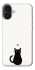 Чохол на Apple iPhone 16 Plus cat in love фото 1 Чохол на Apple iPhone 16 Plus cat in love фото 1 з 1
